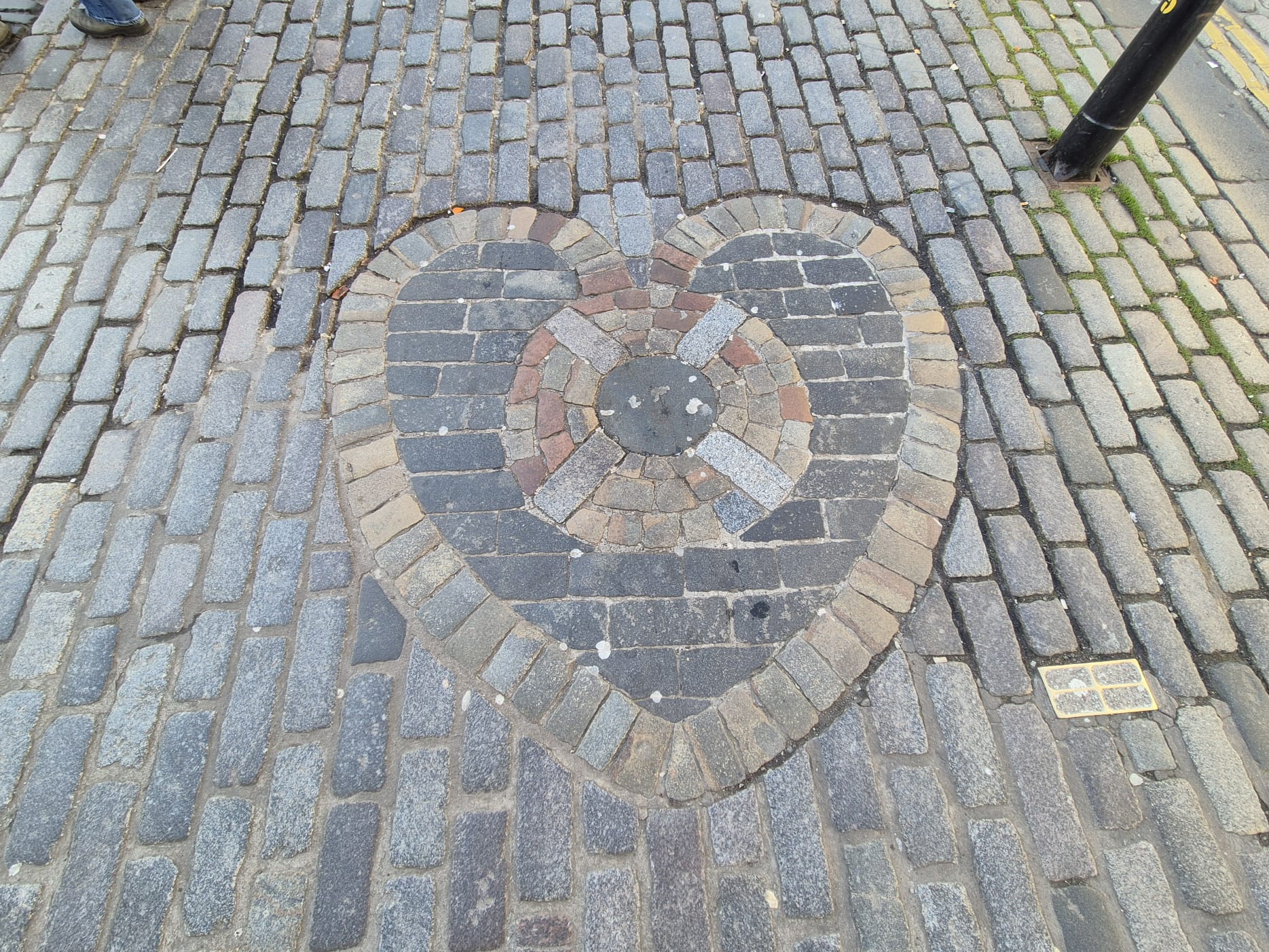 Heart of Midlothian mosaic