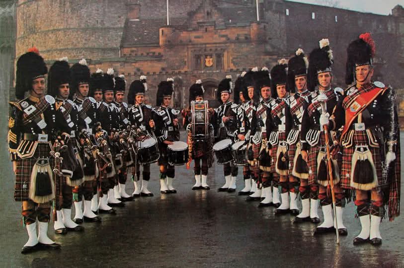 Military ceremony on the Castle Esplanade